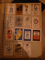 4 plakboeken met suikerzakjes, Ophalen