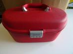 Samsonite beautycase,koffer, Ophalen, Gebruikt, Rood, Met spiegeltje(s)