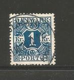 Denemarken Port Mi. 17, Postzegels en Munten, Postzegels | Europa | Scandinavië, Verzenden, Denemarken, Gestempeld