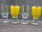 4X IITALA FINLAND GLAS OP VOET ZELDZAAM, Verzamelen, Glas en Borrelglaasjes, Ophalen of Verzenden, Zo goed als nieuw