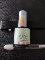 Pink Gellac effect coat celestial green moonstone Mirage, Ophalen of Verzenden, Zo goed als nieuw, Groen, Handen en Nagels