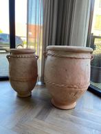 Terracotta bloempotten, Rond, Nieuw, Tuin, Terracotta