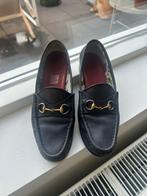 Vintage Gucci Horsebit loafer (Jordaan) maat 38, Ophalen of Verzenden, Zo goed als nieuw, Blauw, Instappers