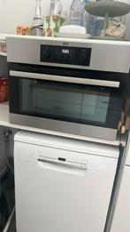 AEG KMS361000M COMBIMAGNETRON va 19 aug, Gebruikt, Oven, Ophalen of Verzenden, Inbouw