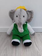 Knuffel babar olifant elephant vintage L693, Kinderen en Baby's, Speelgoed | Knuffels en Pluche, Ophalen of Verzenden, Zo goed als nieuw