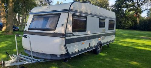 Hobby prestige 535 1988 isabella voortent, Caravans en Kamperen, Caravans, Particulier, tot en met 5, 1000 - 1250 kg, Rondzit