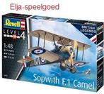 Revell 1:48 Sopwith Camel dubbeldekker 3906 modelbouw, Hobby en Vrije tijd, Revell, Nieuw, Ophalen of Verzenden, Groter dan 1:72