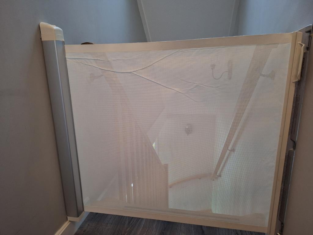 Lascal KiddyGuard Avant Oprolbaar Traphekje, Overige materialen, Gebruikt, Oprolhekje, Ophalen of Verzenden