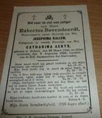 Oud bidprentje Sittard overleden 1886., Ophalen of Verzenden, Bidprentje
