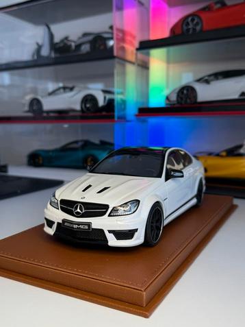 Mercedes Amg C63 white GT Spirit beschikbaar voor biedingen
