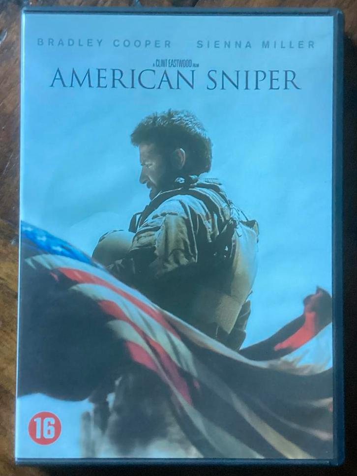 American Sniper DVD, Cd's en Dvd's, Dvd's | Drama, Gebruikt, Vanaf 16 jaar, Ophalen of Verzenden