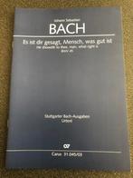 J.S.Bach - Cantate 45 Es ist dir gesagt,…….. BWV45, Ophalen of Verzenden, Nieuw, Klassiek, Koor