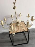Moderne 8 armige kroonluchter, Ophalen of Verzenden, Zo goed als nieuw, Metaal