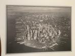Grote zwart wit foto van de oude skyline van new york 1961., Antiek en Kunst, Kunst | Tekeningen en Foto's, Ophalen