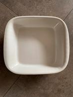 Witte Ovenschaal 22cmx 22 cm, Ophalen of Verzenden, Gebruikt
