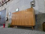 Mid Century Design Sideboard | Vintage Groot Dressoir Kast, Grenenhout, Ophalen of Verzenden, Mid Century Design Vintage Retro Modern