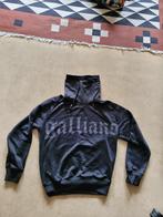 John Galliano heren coll trui sweater pullover M zwart, Gedragen, Maat 48/50 (M), Galliano, Zwart