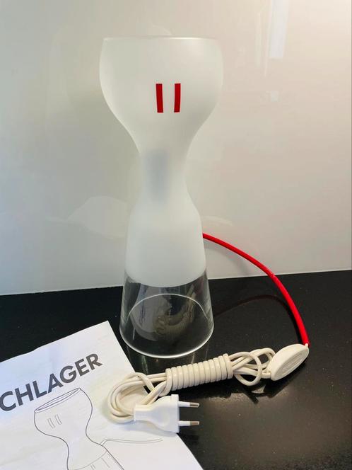 IKEA SCHLAGER 2004 Carl Öjerstam Design Lamp, Huis en Inrichting, Lampen | Tafellampen, Nieuw, Minder dan 50 cm, Glas, Ophalen of Verzenden