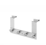 Zack 4-haaks kapstok voor opdekdeur, Huis en Inrichting, Woonaccessoires | Kapstokken, Gebruikt, Wandhaken, Ophalen of Verzenden