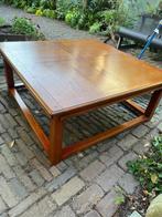 Schuitema salontafel 110x110 Art Deco Jugendstil Arts&Crafts, Ophalen, Eikenhout, Zo goed als nieuw, Minder dan 50 cm