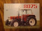 Tractor folder Steyr 8075, Ophalen of Verzenden, Zo goed als nieuw