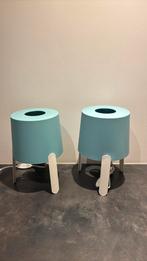 IKEA TVÄRS Tripod tafellamp - retro Space age, Kunststof, Ophalen of Verzenden, Zo goed als nieuw, Space age - retro