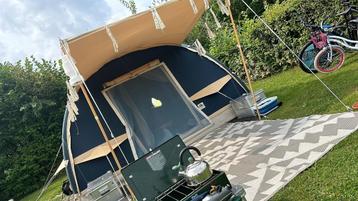 Karsten 350/380 - regenluifel + koppelstuk beschikbaar voor biedingen