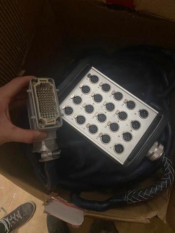 Snake 16/4, 15 meter kabel beschikbaar voor biedingen
