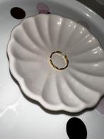 RVS ring goud aanpasbaar, Sieraden, Tassen en Uiterlijk, Ringen, Verzenden, Nieuw, Goud, Dame