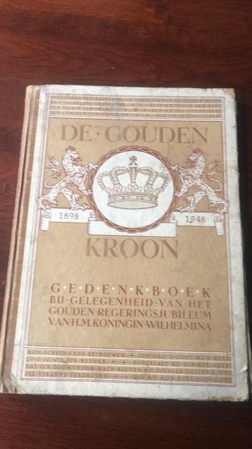 De gouden kroon 1948 beschikbaar voor biedingen