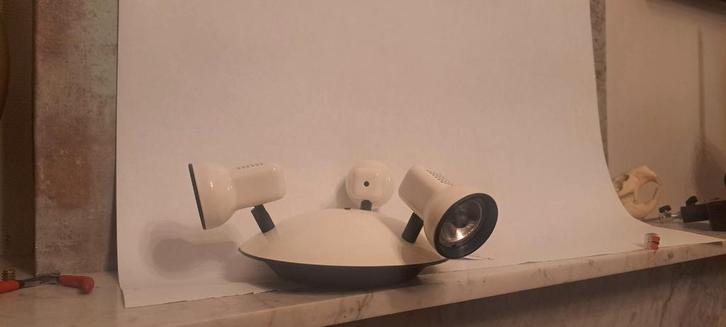 Vintage Vrieland Design Plafondlamp space age, Antiek en Kunst, Antiek | Lampen, Ophalen of Verzenden
