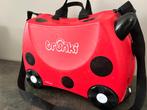 Trunki Kinderkoffer Rood met Zwarte Stippen, Gebruikt, Hard kunststof, Minder dan 50 cm, Ophalen of Verzenden