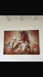 Poster achter plexiglas, Ophalen of Verzenden