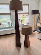 Lampen met Corton staal look, Gebruikt, Ophalen of Verzenden, Metaal, 150 tot 200 cm