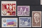 DDR Diverse zegels, Ophalen of Verzenden, Gestempeld, Overige thema's