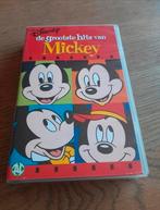 Disney de grootste hits van Mickey Mouse videoband., Cd's en Dvd's, VHS | Kinderen en Jeugd, Alle leeftijden, Ophalen of Verzenden