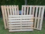 Gratis 3 pallets afm. 80x120 cm en 110x120 cm, Doe-het-zelf en Verbouw, Hout en Planken, Ophalen, Gebruikt, Minder dan 200 cm