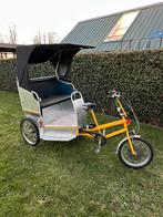 riksja fiets, Fietsen en Brommers, Fietsen | Bakfietsen, 4 kinderen of meer, Nieuw, Elektrisch, Ophalen
