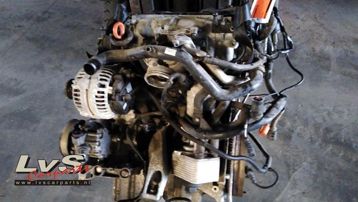 Motor van een Audi A4, Gebruikt, -, -, -
