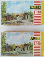 FALLER B-140 bouwpakket tuinhuisjes, twee stuks ongebouwd, Ophalen of Verzenden, Brug, Tunnel of Gebouw, Overige merken