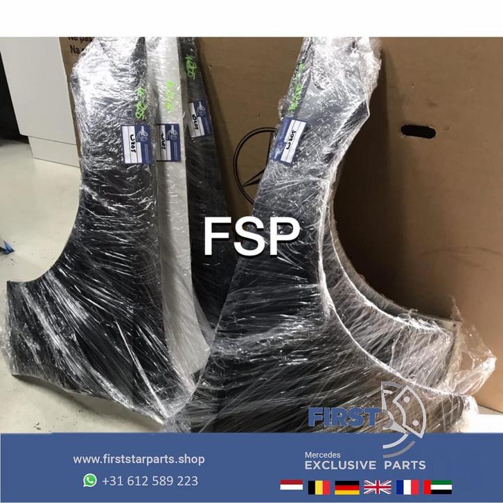 W205 ZIJSCHERM VOORSCHERM SPATBORD LINKS / RECHTS Mercedes C, Auto-onderdelen, Carrosserie en Plaatwerk, Spatbord