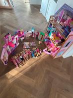 Groot Barbie Pakket - Poppen, Huis, diverse Accessoires!, Ophalen of Verzenden, Gebruikt, Barbie