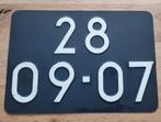 Oldtimer kentekenplaat, Ophalen of Verzenden, Zo goed als nieuw