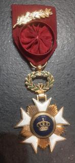 medaille voor officieren met oorlogspalm, Ophalen of Verzenden, Landmacht, Embleem of Badge