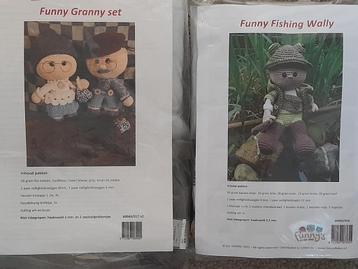 Funny haakpakketten beschikbaar voor biedingen