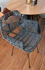 4x Stijlvolle set eetkamerstoelen van Zuiver en Bodilson, Huis en Inrichting, Stoelen, Ophalen, Zwart, Zo goed als nieuw, Vier