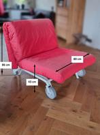 2 slaapstoelen Ikea, zgan, nu 5 € per stuk!, Ophalen, Eenpersoons, 210 cm, Zo goed als nieuw