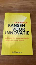 Jeff Gaspersz - Zó ontdek je kansen voor innovatie, Sociale wetenschap, Ophalen of Verzenden, Zo goed als nieuw, Jeff Gaspersz