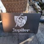 Jupiler metalen reclameplaat, Verzamelen, Ophalen of Verzenden, Zo goed als nieuw, Reclamebord, Plaat of Schild