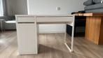 IKEA MICKE bureau wit – met lade en opbergkastje, Ophalen, Zo goed als nieuw